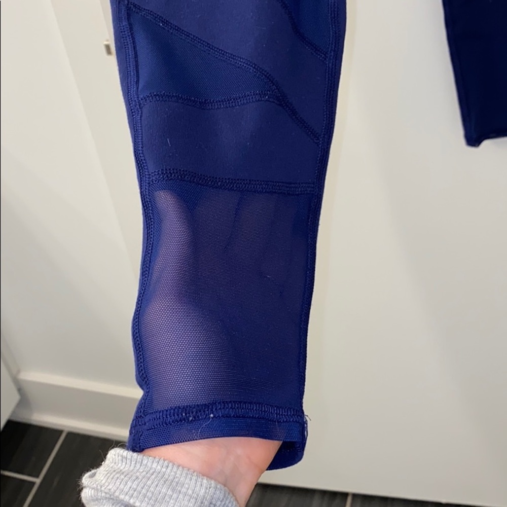 lululemon Wunder Under High Rise Tech Mesh - Picture 5 of 7